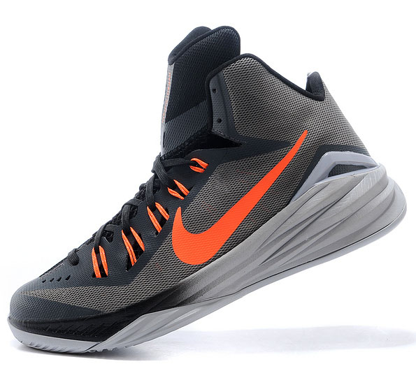 Nike Hyperdunk 2014 Black Grey Orange New Zealand